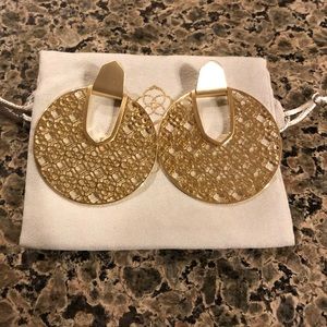 Kendra Scott Diane filigree earrings